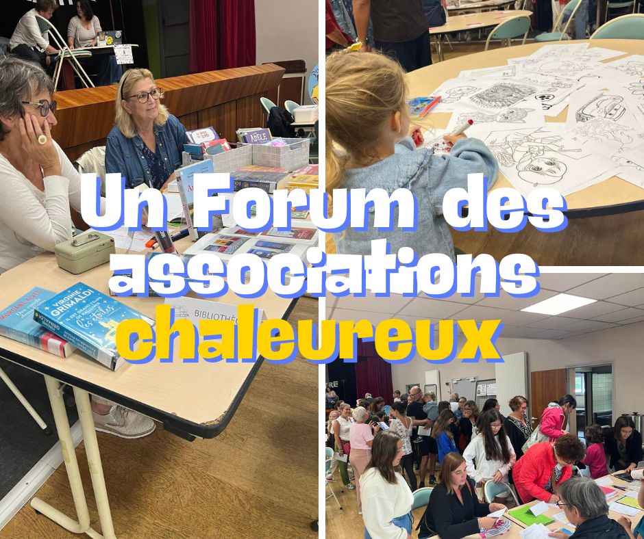 Un Forum des associations chaleureux