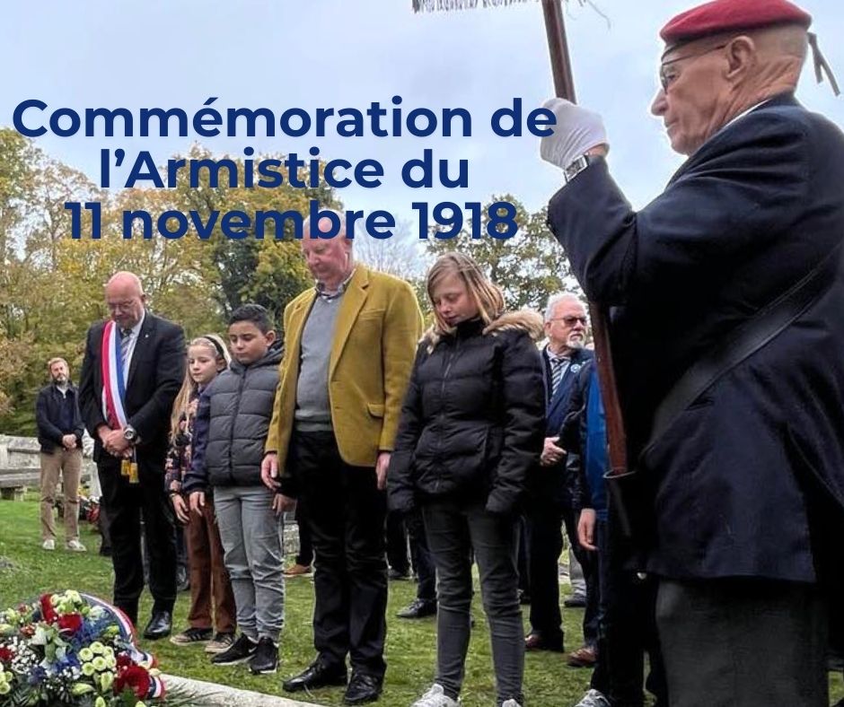 Retour en images sur la cérémonie de Commémoration de l’Armistice du 11 novembre 1918